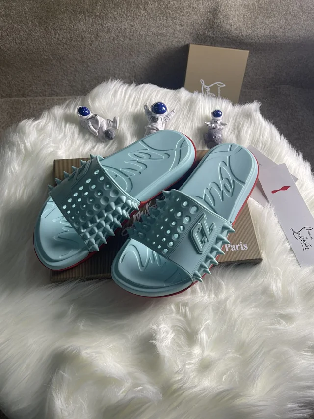 Christian Louboutin Slippers Spiked Slide product detail image 13