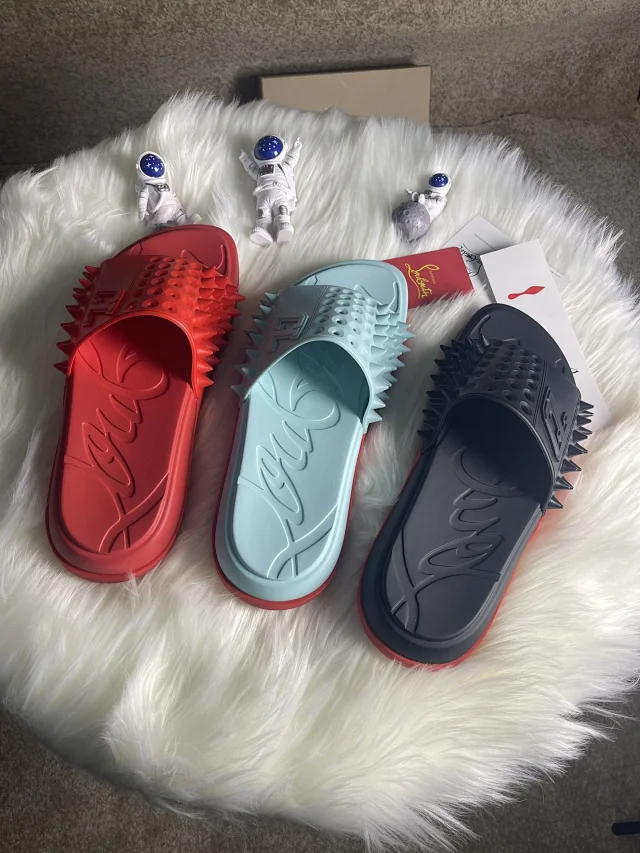 Christian Louboutin Slippers Spiked Slide product detail image 16