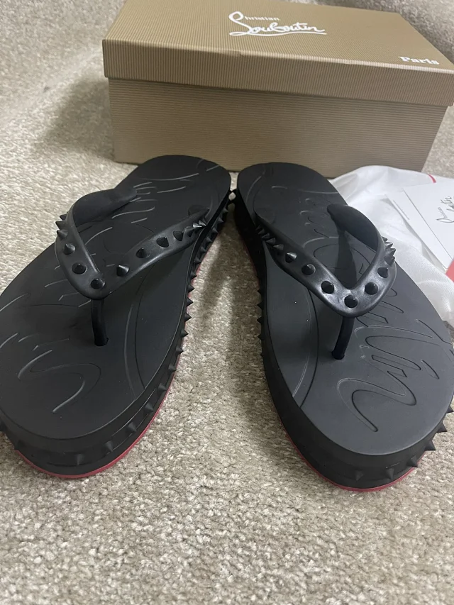 Christian Louboutin Slippers Spiked Slide product detail image 43