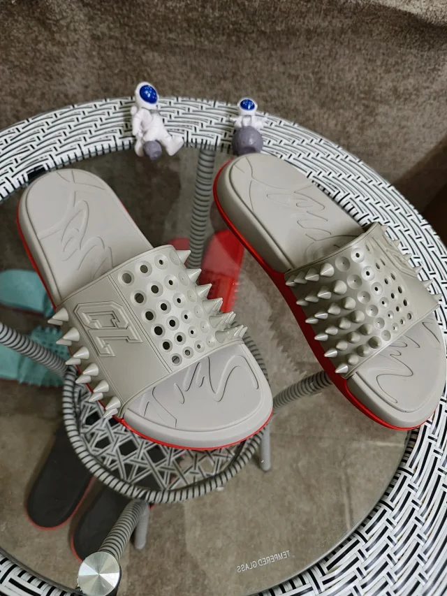 Christian Louboutin Slippers Spiked Slide product detail image 24
