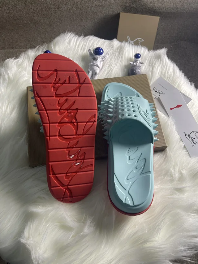 Christian Louboutin Slippers Spiked Slide product detail image 15