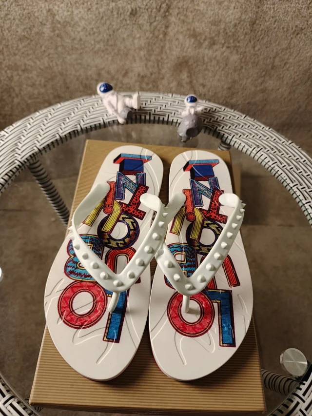 Christian Louboutin Slippers Spiked Slide product detail image 48