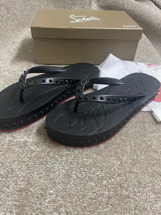 Christian Louboutin Slippers Spiked Slide product detail image 36