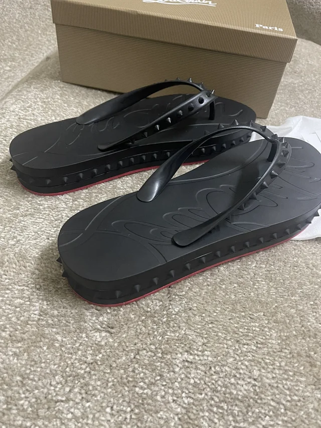 Christian Louboutin Slippers Spiked Slide product detail image 42