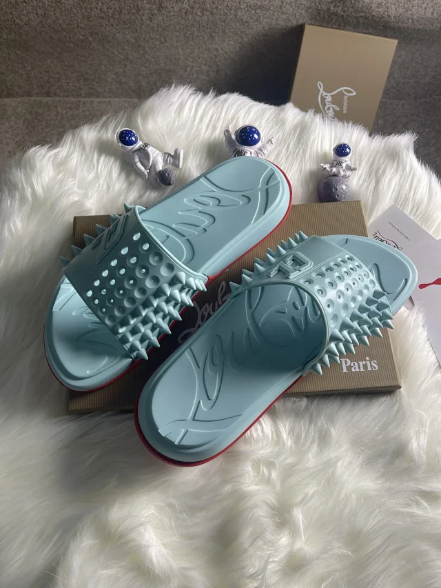Christian Louboutin Slippers Spiked Slide product detail image 14