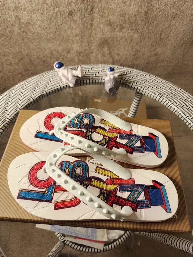Christian Louboutin Slippers Spiked Slide product detail image 49