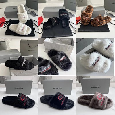 Balenciaga Furr Slides