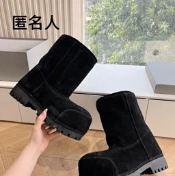 thumbnail for Foshan MS Edition Snow Boot Collection, Warm Fleece-Lined Alaskan Skiwear Snow Boots, High-Top, Low-Top, Mid-Calf (One-piece outsole made of genuine wool, liner with aviation cotton pad) WhatsApp: 86+13055698157