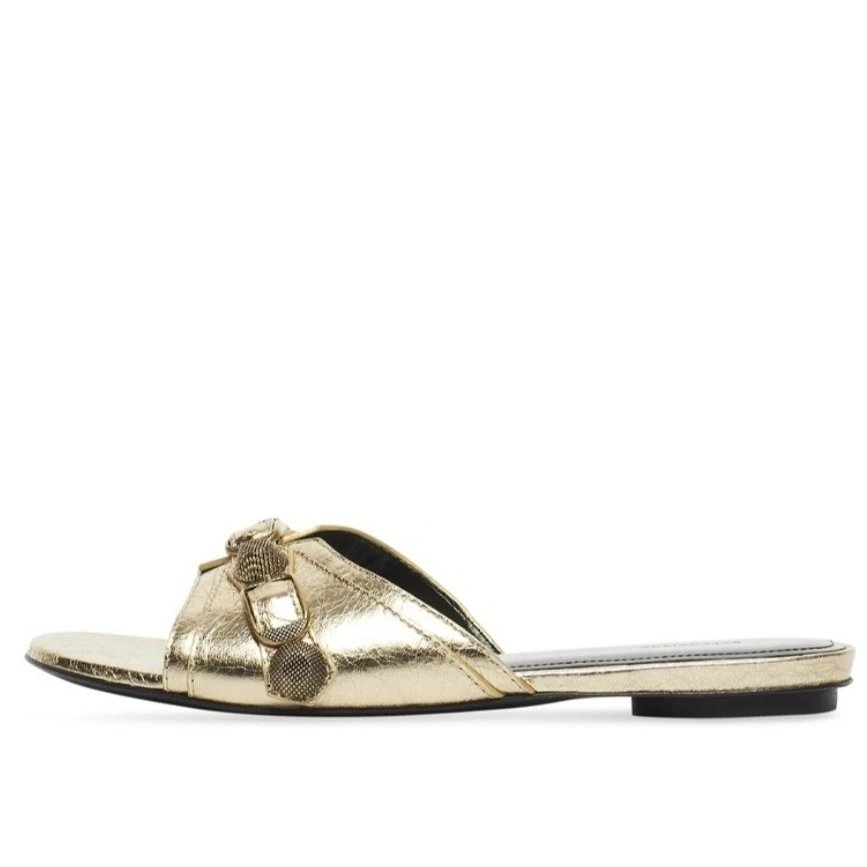 Gold Slide Sandals [40 styles]