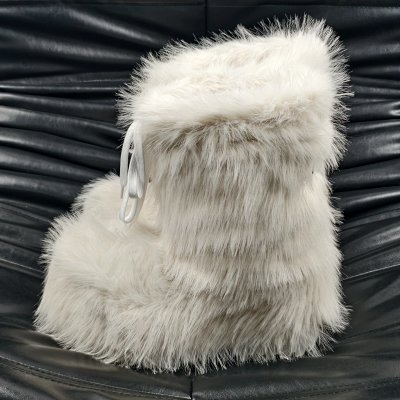 Balenciaga Alaska Horse Hair Boots