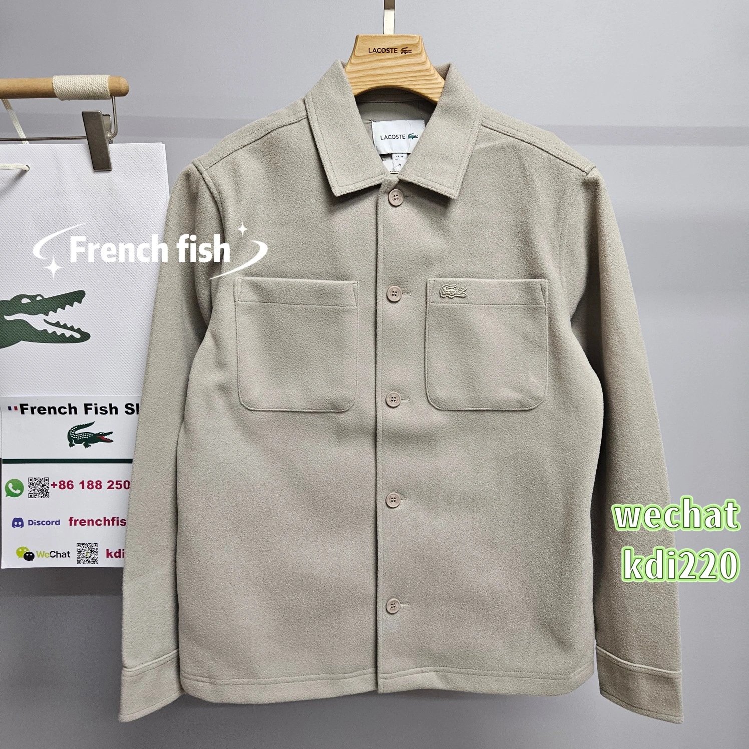Men's Wool Collar Shirt Jacket photo 7