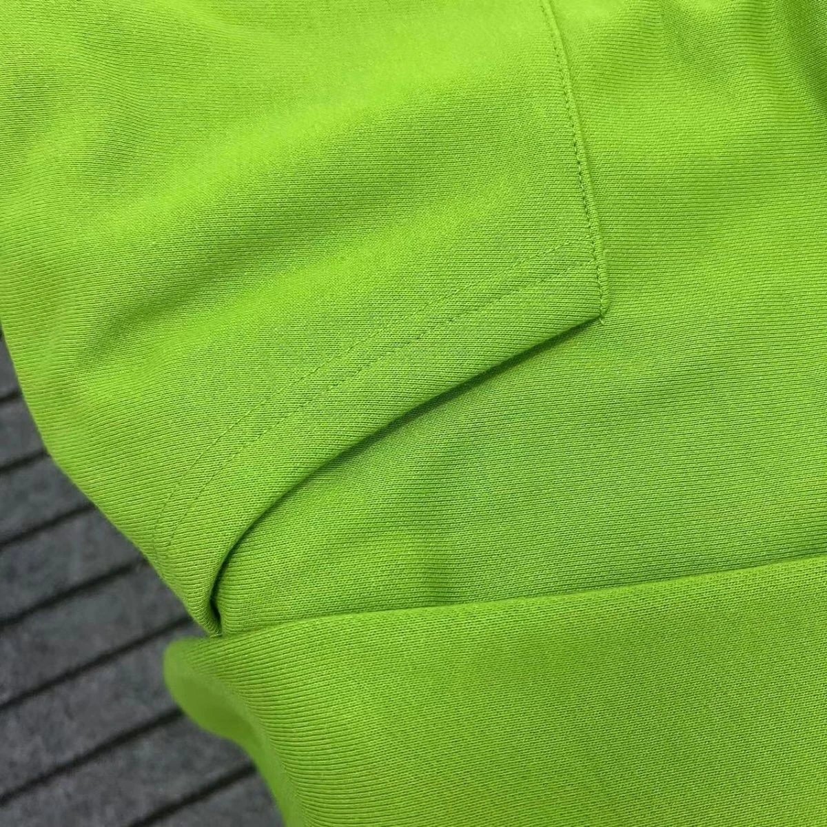 Enfants Box Logo Lime Green Hoodie - 16