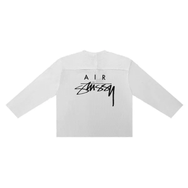 Nike Mesh Long-Sleeve Training Top White - 6