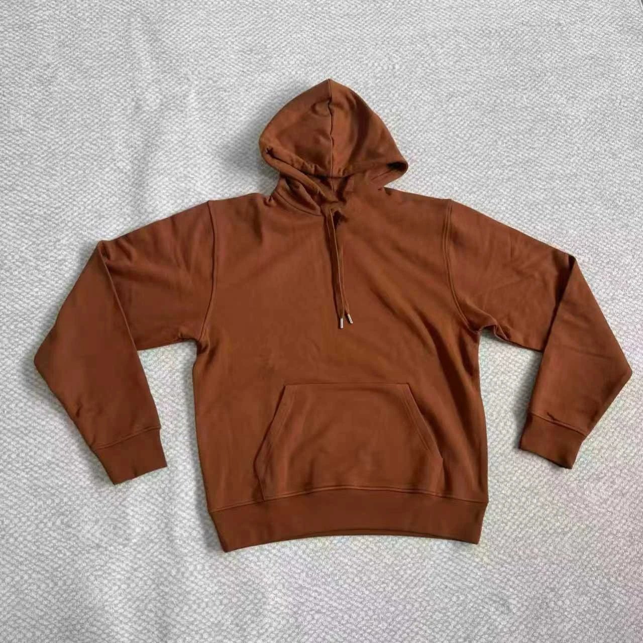 New color printed brown hoodie
