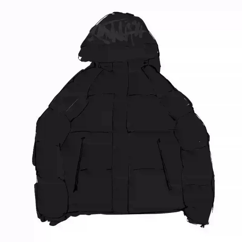 Trendy SY Puff Jacket Cotton Robe