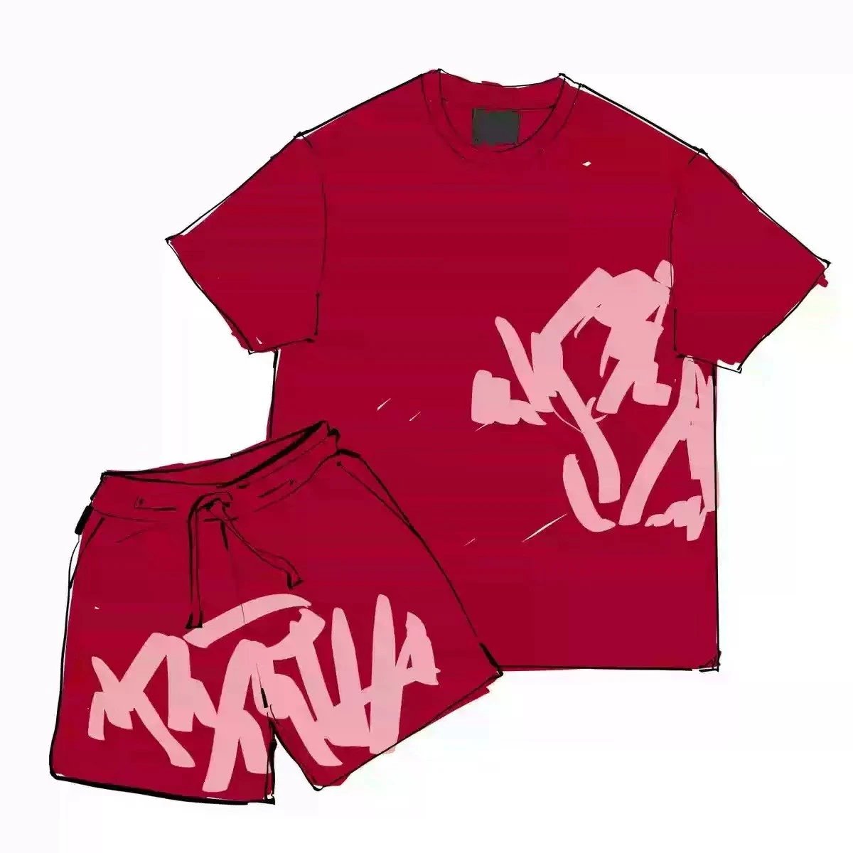 Trendy SY Short Sleeve Shorts Casual Set