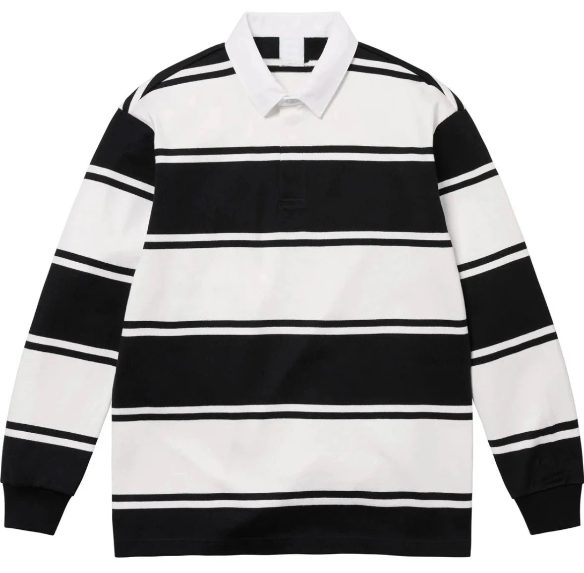 Sup x NK stripe rugby logo long sleeve