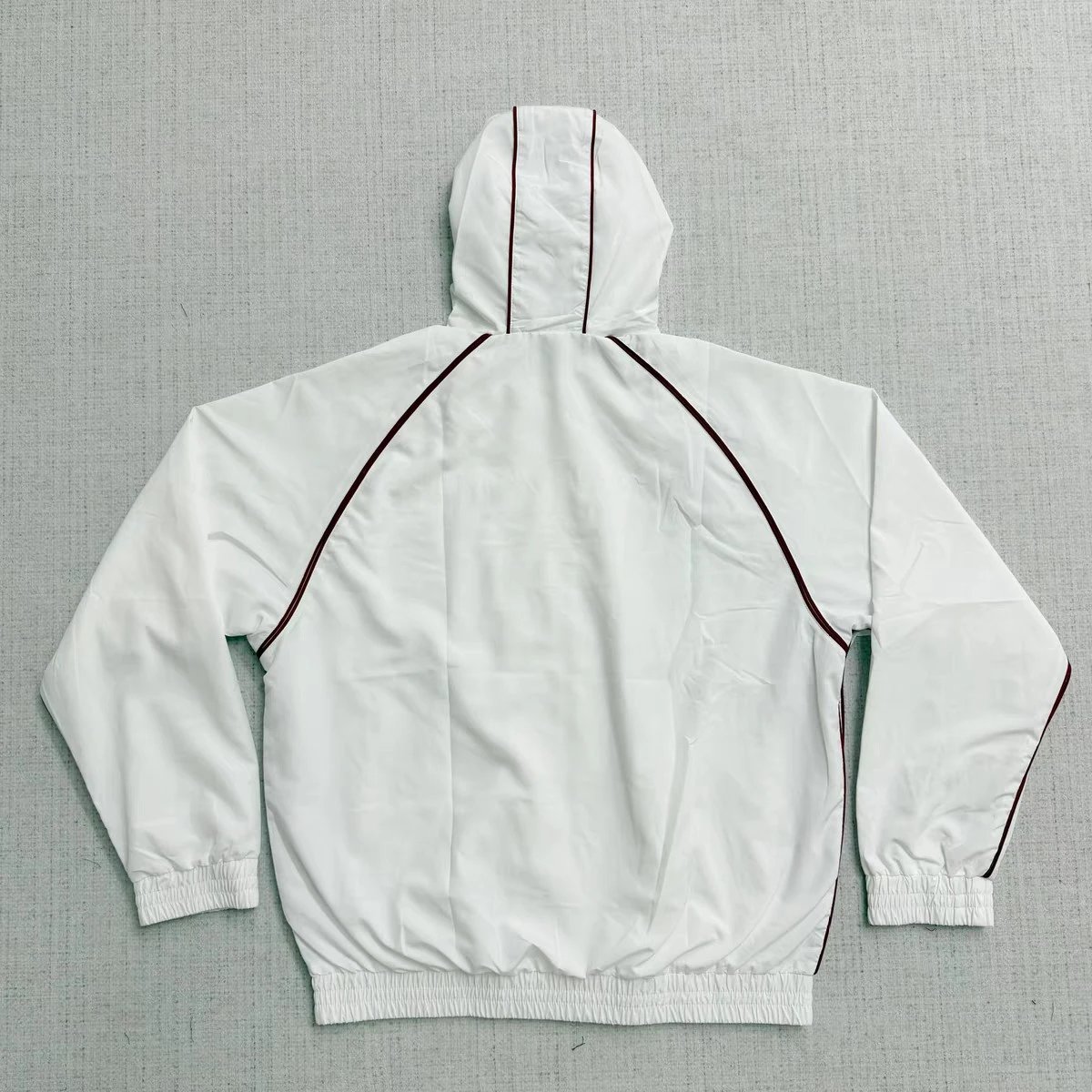 Unbranded Tracksuits Hooded zip-up jacket and jogger set with contrast piping image 2