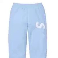 Sky-blue pants