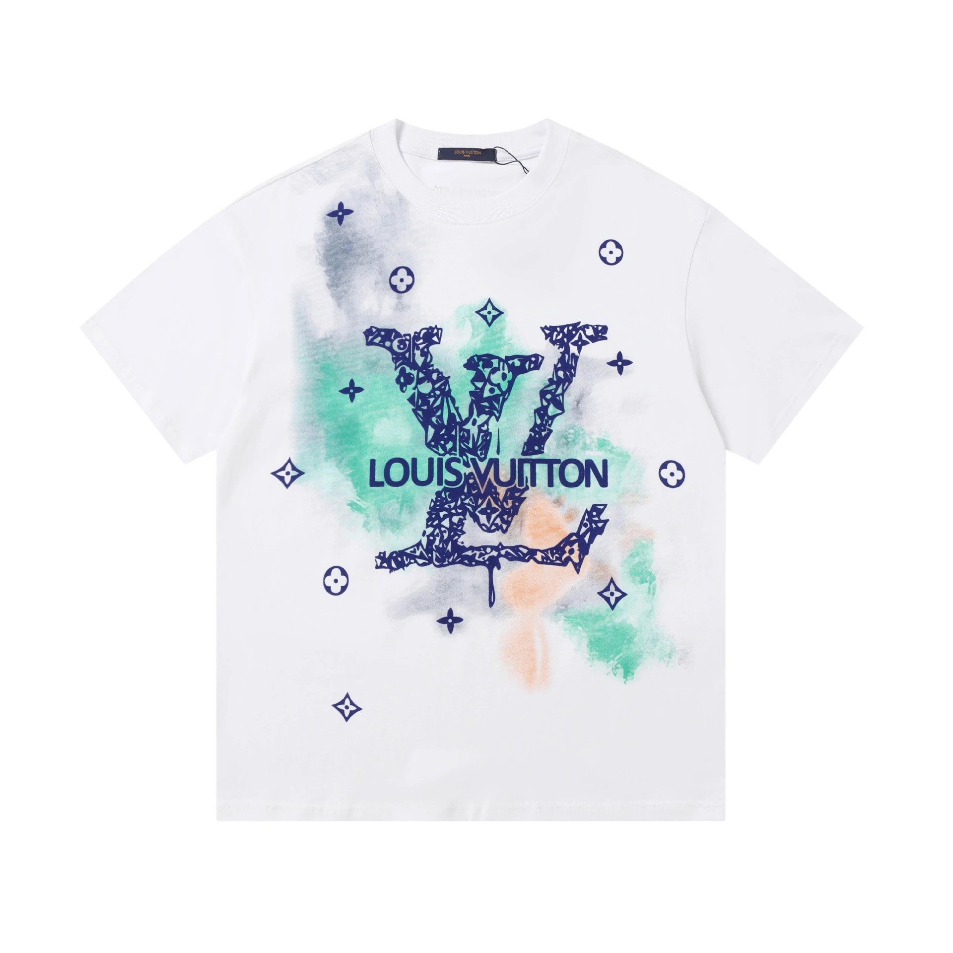Louis Vuitton T-Shirts Short-Sleeve Graphic Logo Print image 4