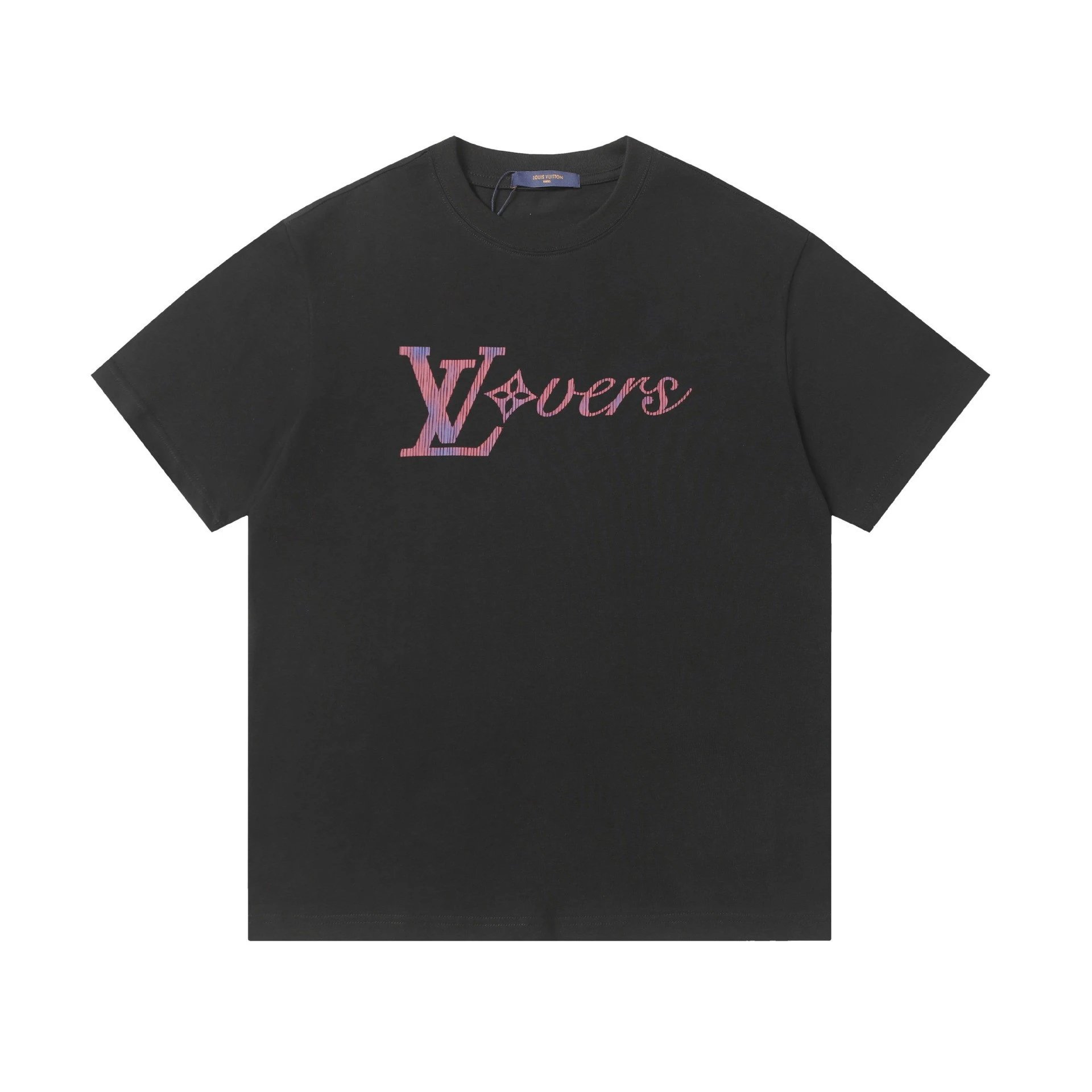 Louis Vuitton T-Shirts Short-Sleeve Graphic Logo Print image 2