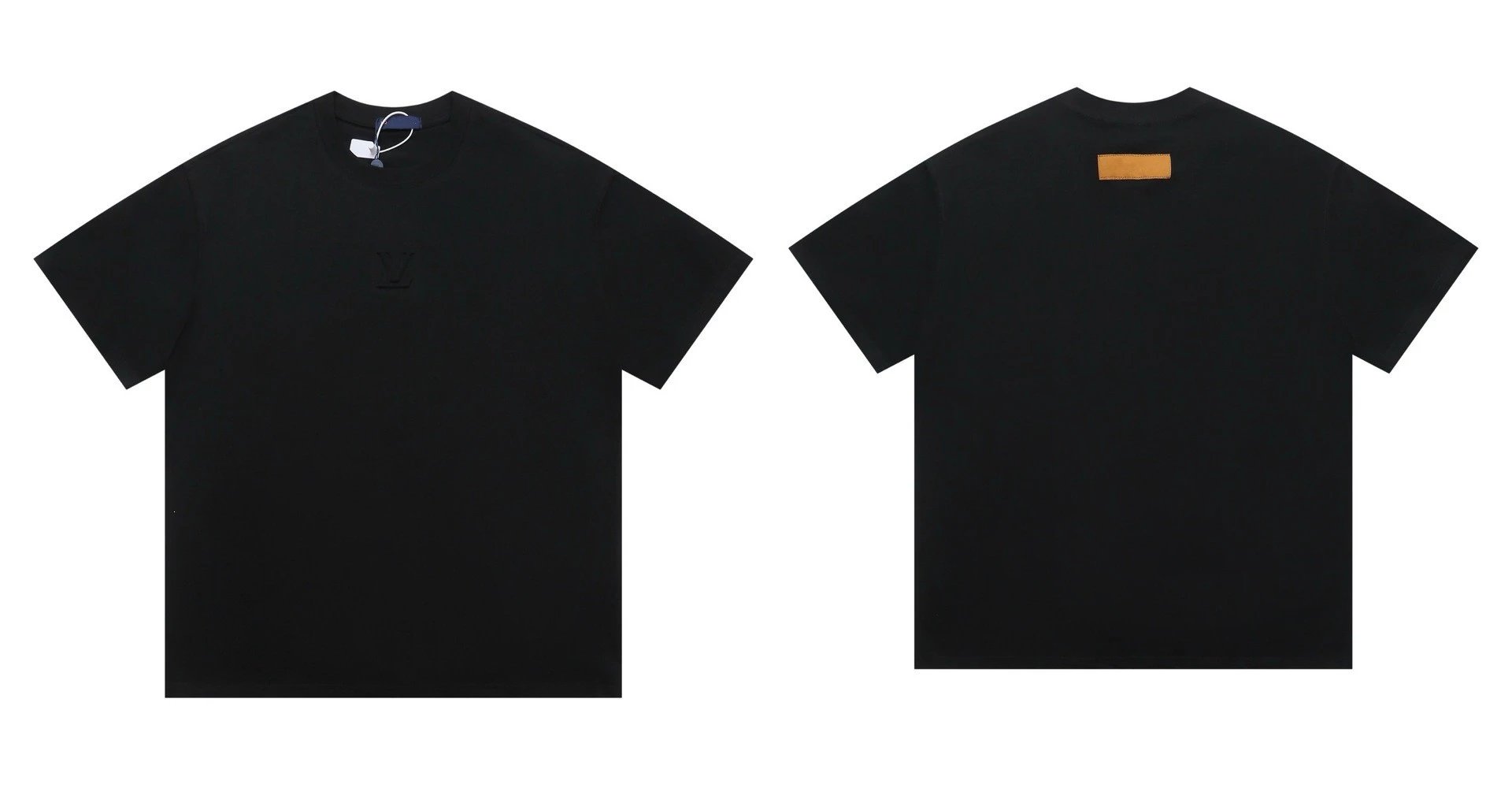 Louis Vuitton T-Shirts Short-Sleeve Graphic Logo Print — 3