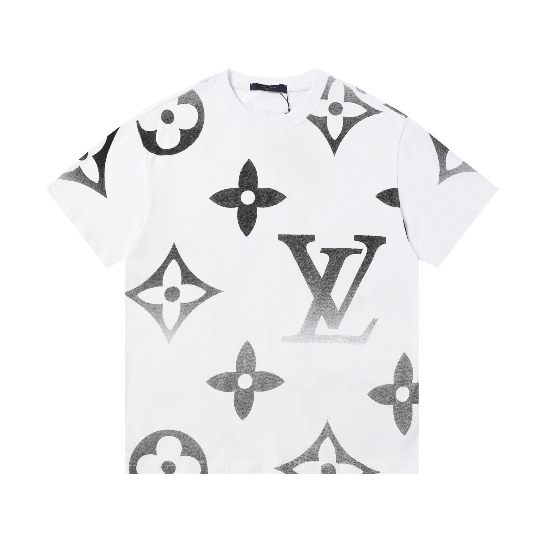 Louis Vuitton T-Shirts Short-Sleeve Graphic Logo Print image 7