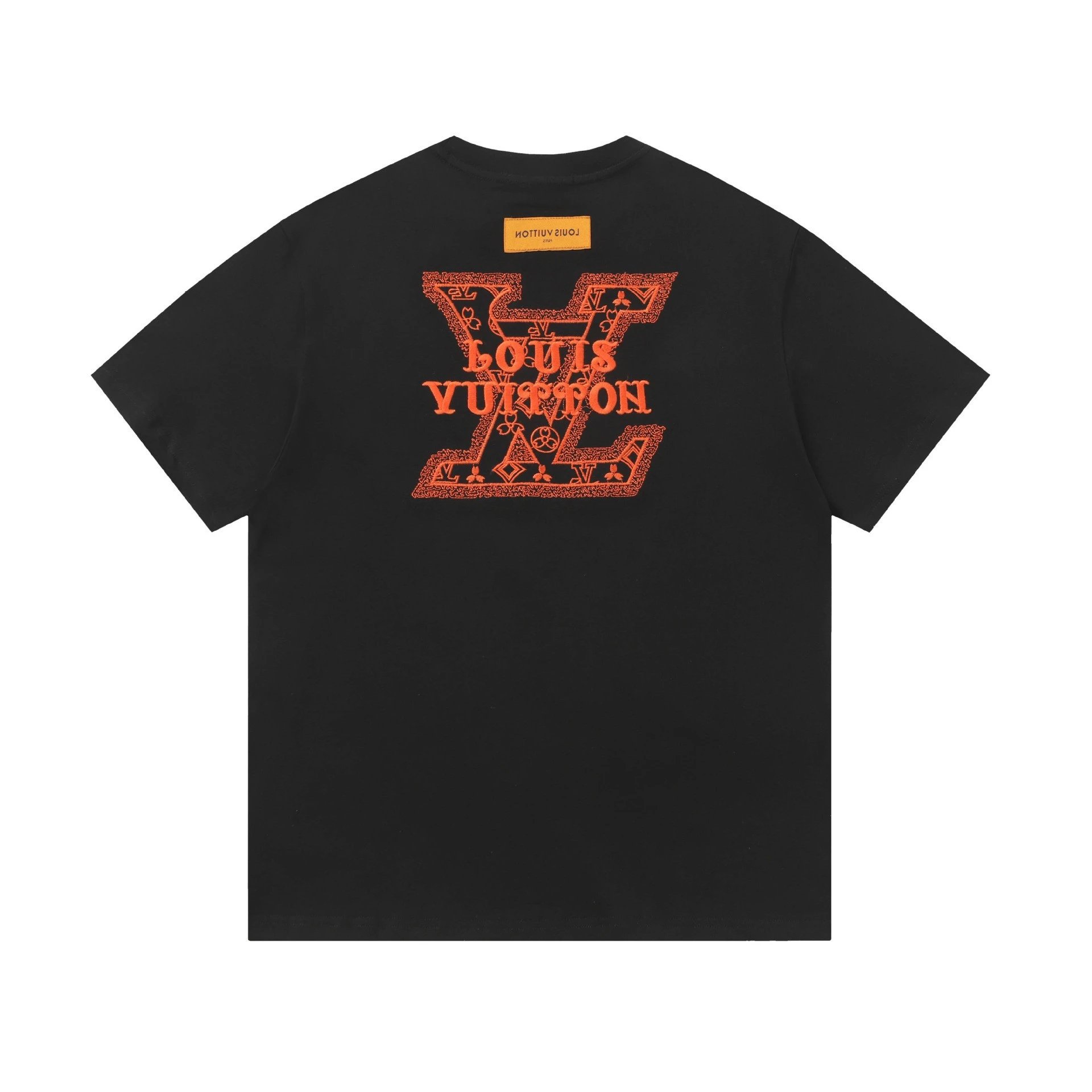 Louis Vuitton T-Shirts Short-Sleeve Graphic Logo Print — 23