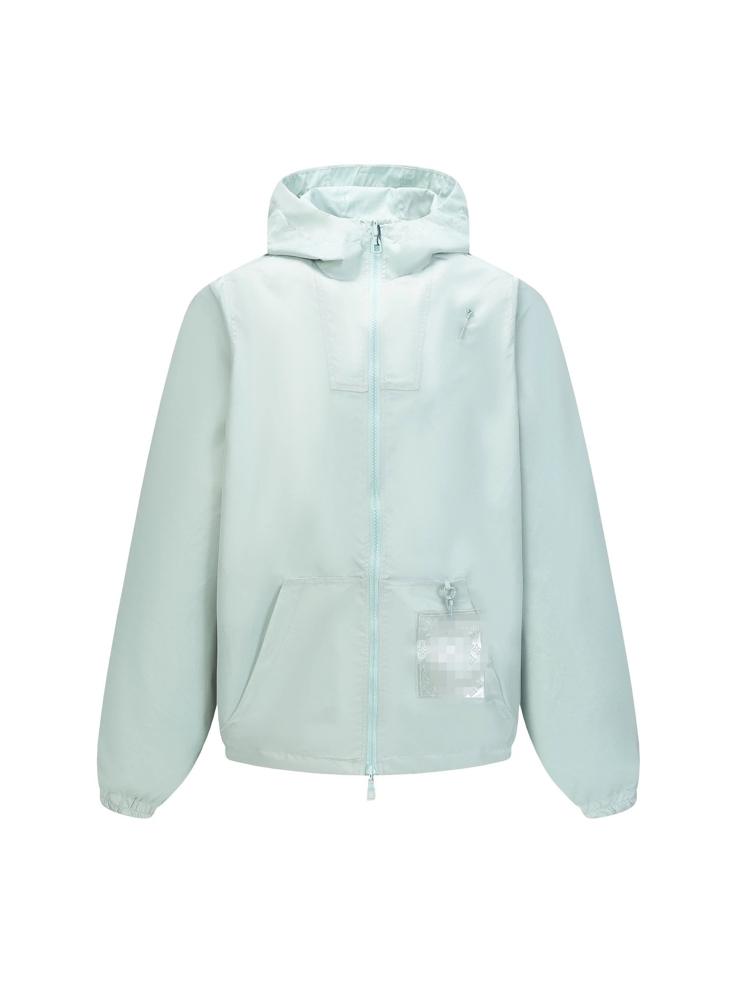 Louis Vuitton Light Blue Hooded Windbreaker Jacket