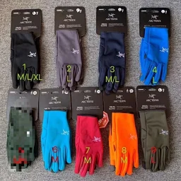 thumbnail for Soft Shell Windproof Waterproof Plus Fleece Mountaineering Cycling Sports Gloves For Couples