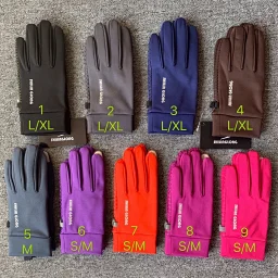 thumbnail for Composite windproof and waterproof warm gloves plus velvet style soft shell gloves for men and women of the same size code reference picture one palm silicone printing non-slip wear-resistant hand back embroidery logo