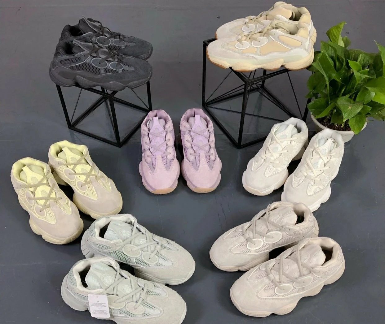 Adidas Yeezy 500 Suede Casual Sneakers