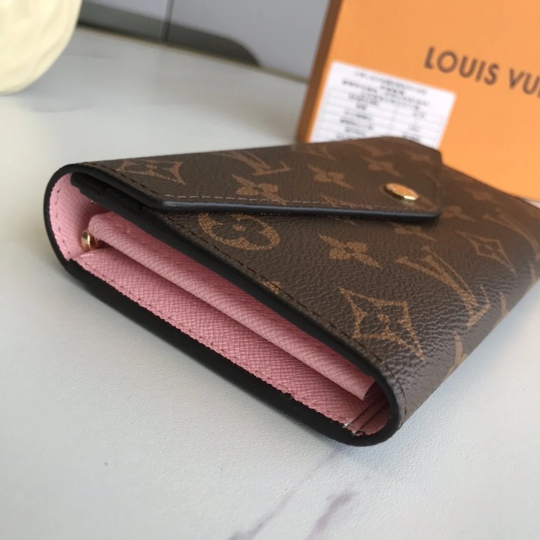 Louis Vuitton Damier Ebène Sarah Wallet in Brown Long Wallet - 5