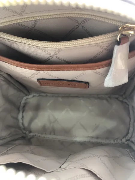 Michael Kors Rhea Mini Backpack Black Monogram - 11