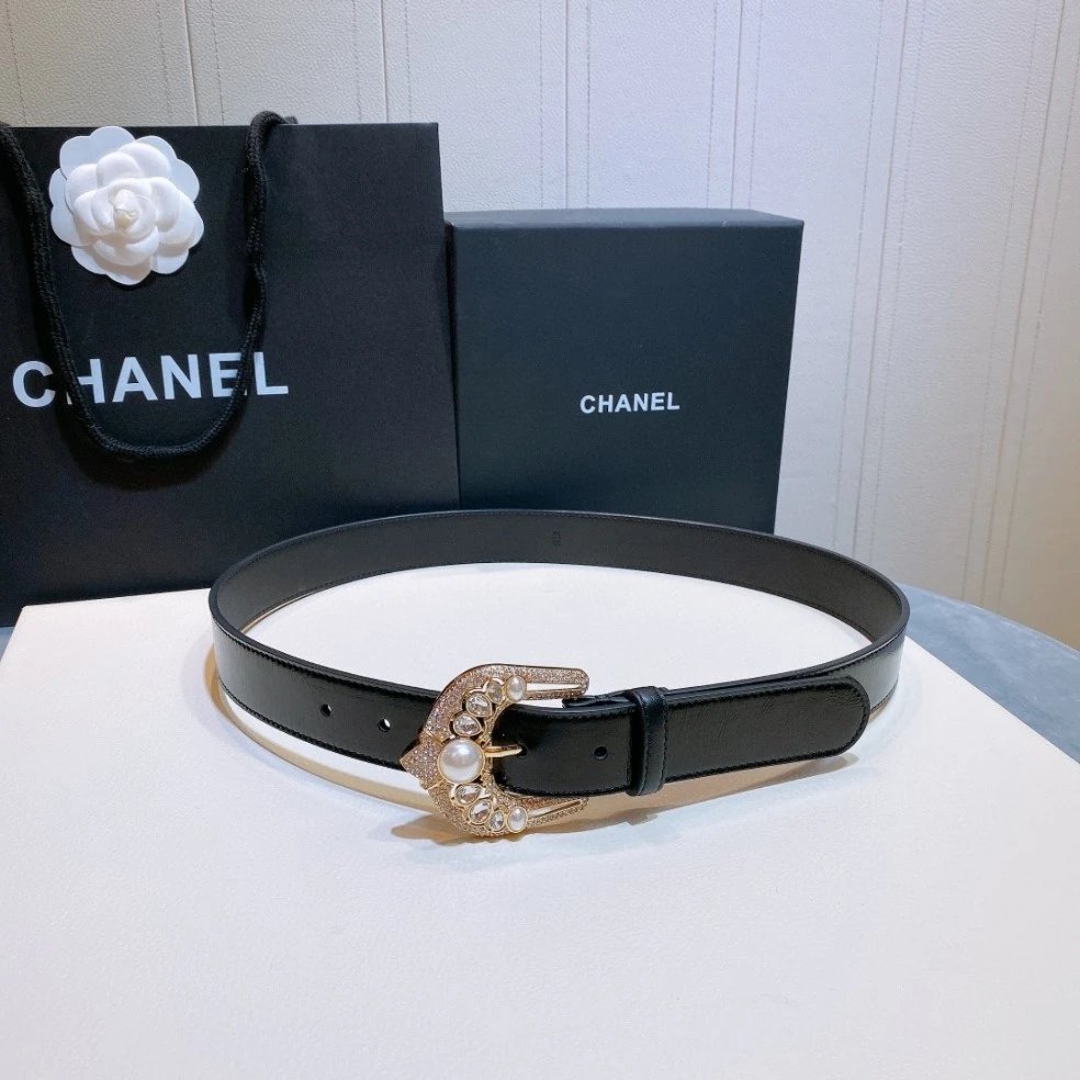 Chanel Pearl Buckle Belt [3 st
