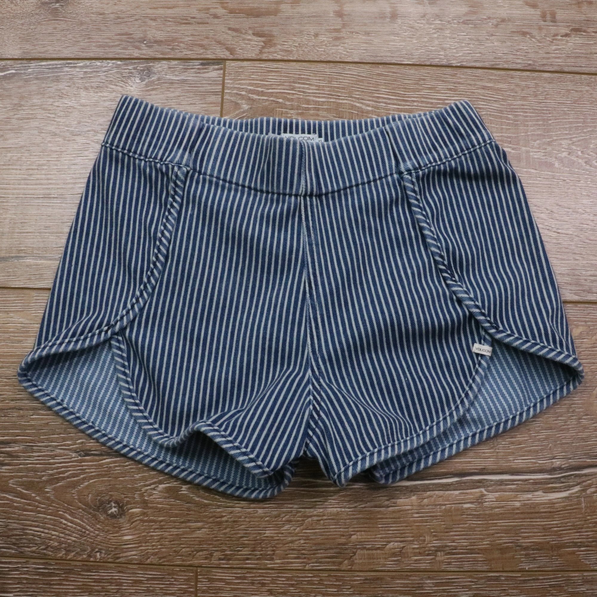 Women's Striped Knit Shorts