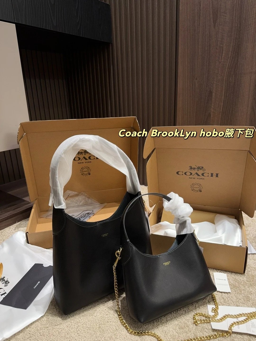 Coach Brooklyn Hobo Underarm Bag - Premium Replica, Single Number Shopping Tote, New Style In Stock