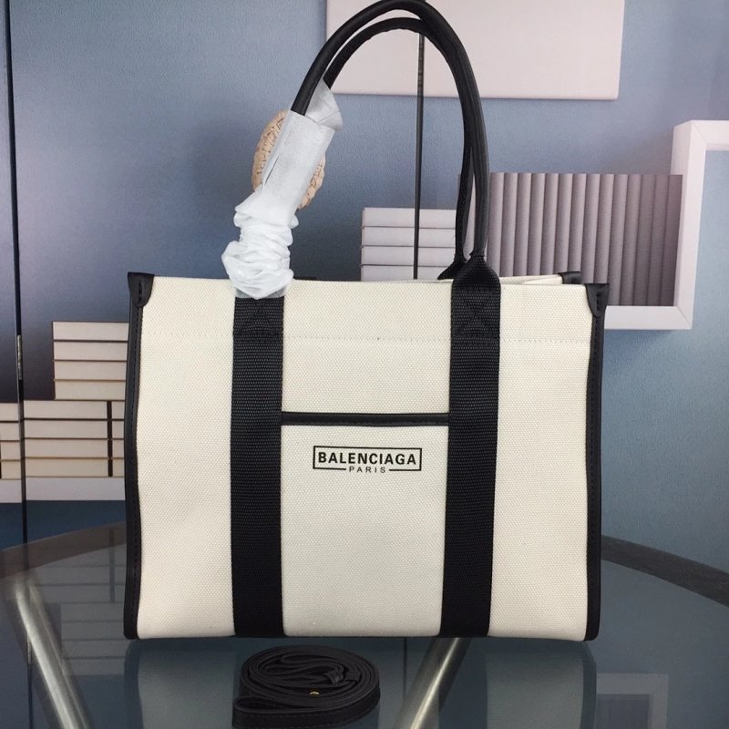 Balenciaga Navy Cabas