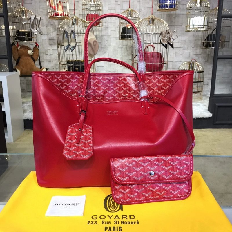 Goyard shopping bag