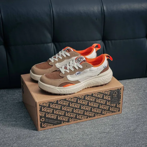 Vans Trail Sk8 Low Orange Brown Sneakers - 1