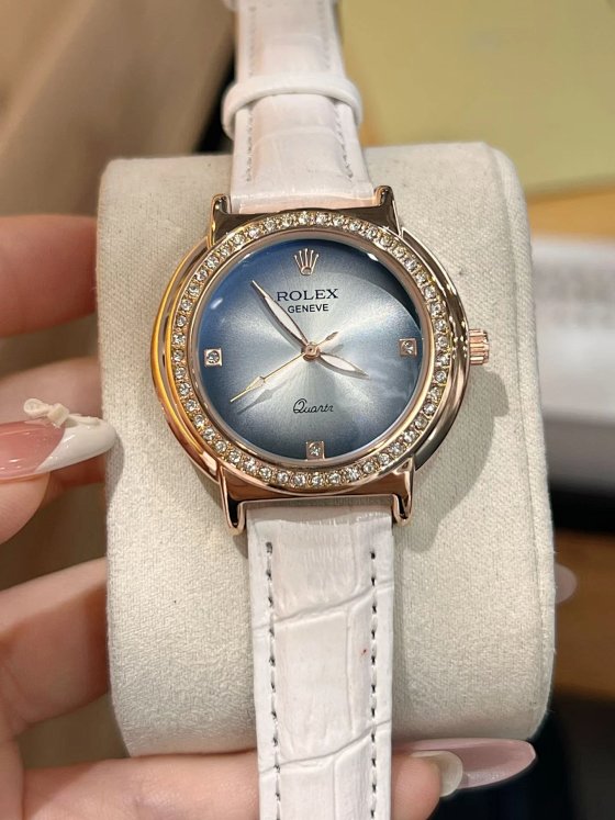 Rolex Women's Watch Full Diamond Belt Watch Versatile Fashion Watch A-313
