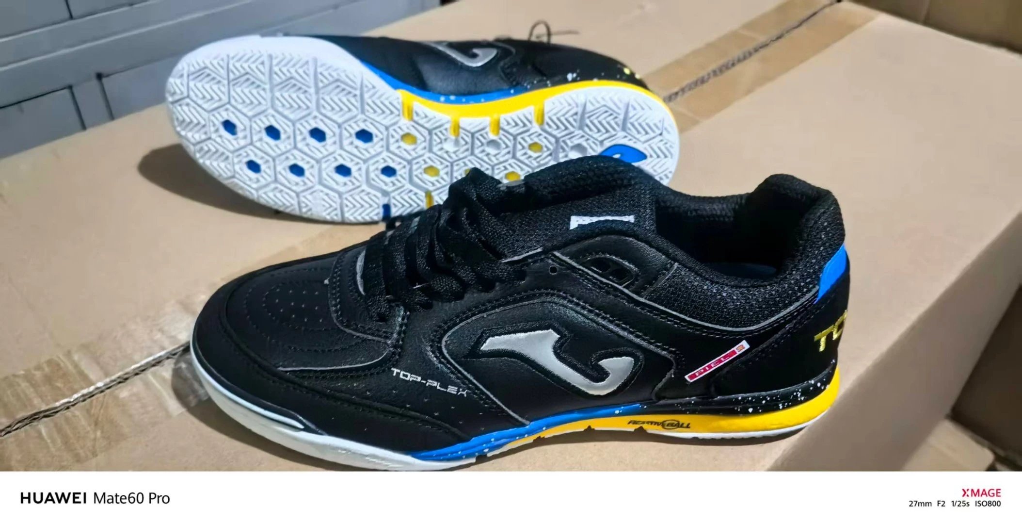 Joma MD Indoor Flat Sole IC39-45 Joma Futsal Spanish Style Adult Non-Slip Wear-Resistant IN Training Export Specialty