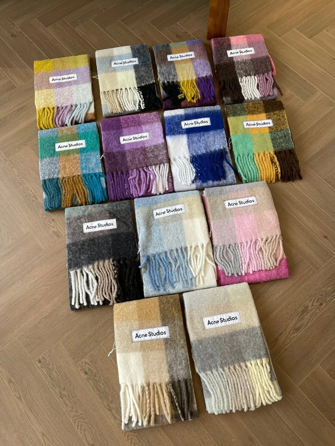 Acne Studios Checkered Scarf [