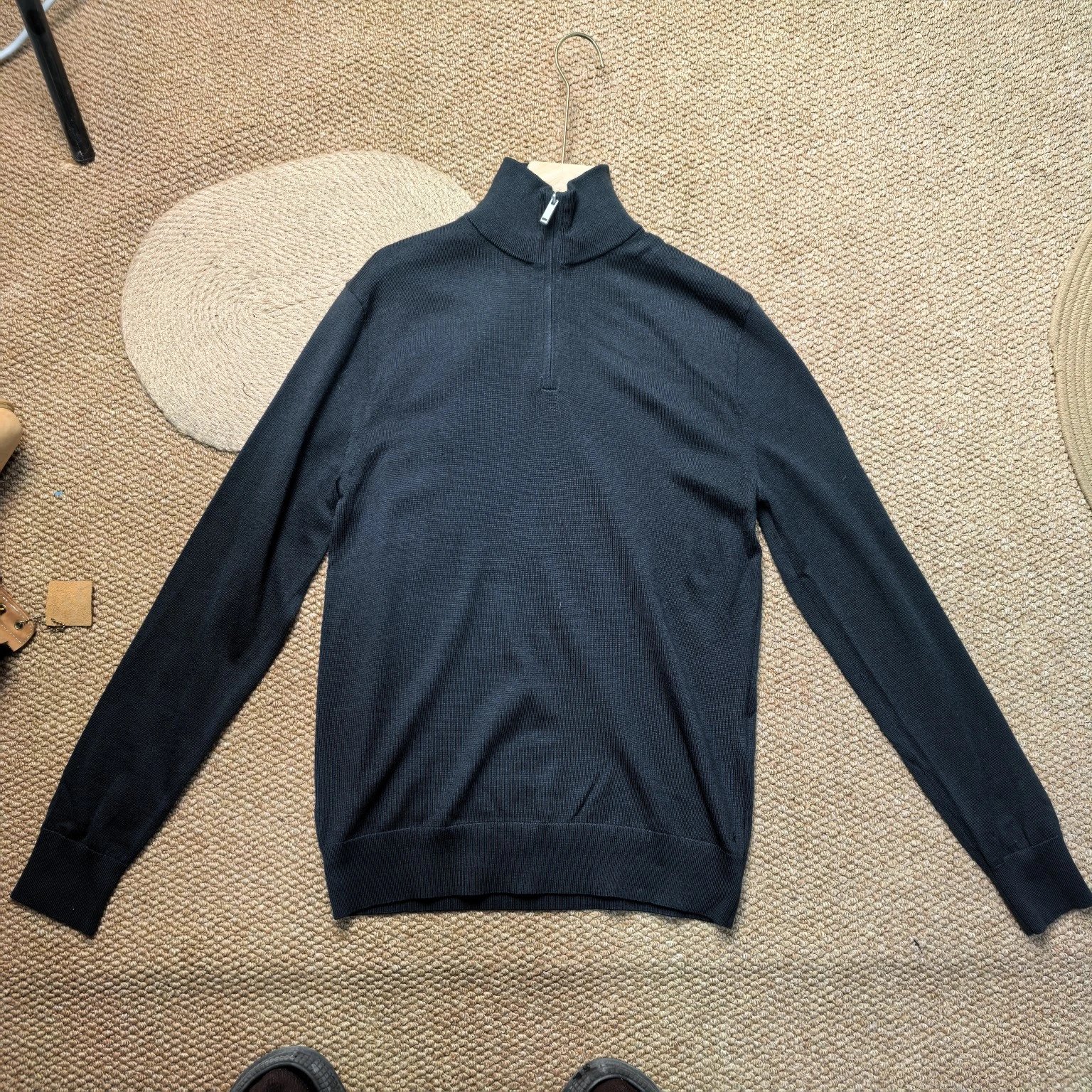 Half-Zip Cashmere Sweater