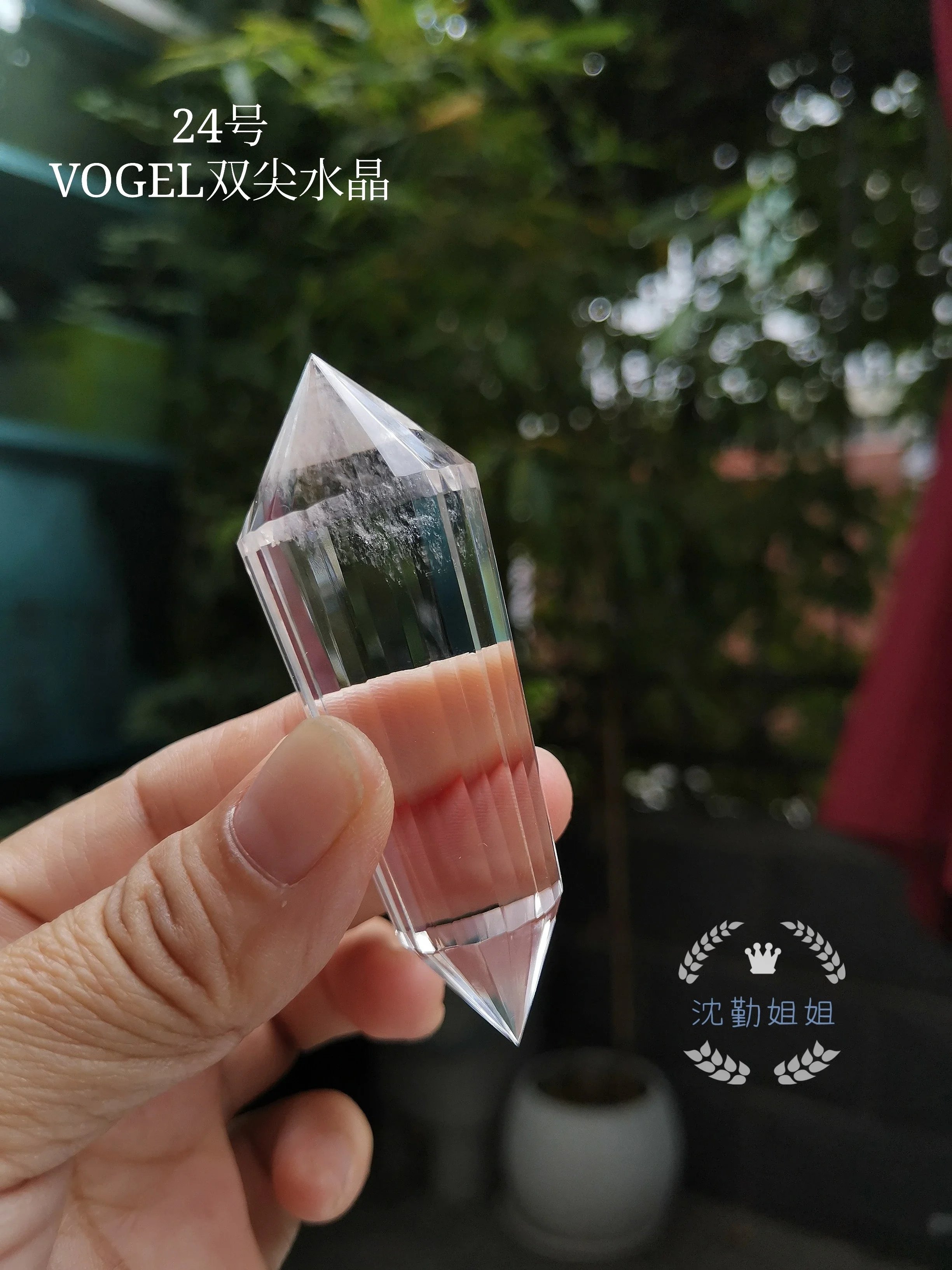 Vogel crystals 沃格尔水晶水晶24刻面雕刻件